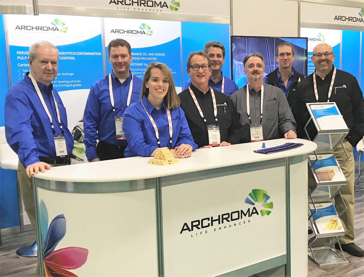 archromagroup's tweet photo. Our team is ready to welcome you at @TAPPITWEETS #PaperCon2018, booth #923. Come and see us if you are around :-) https://t.co/1bGvCxul3T