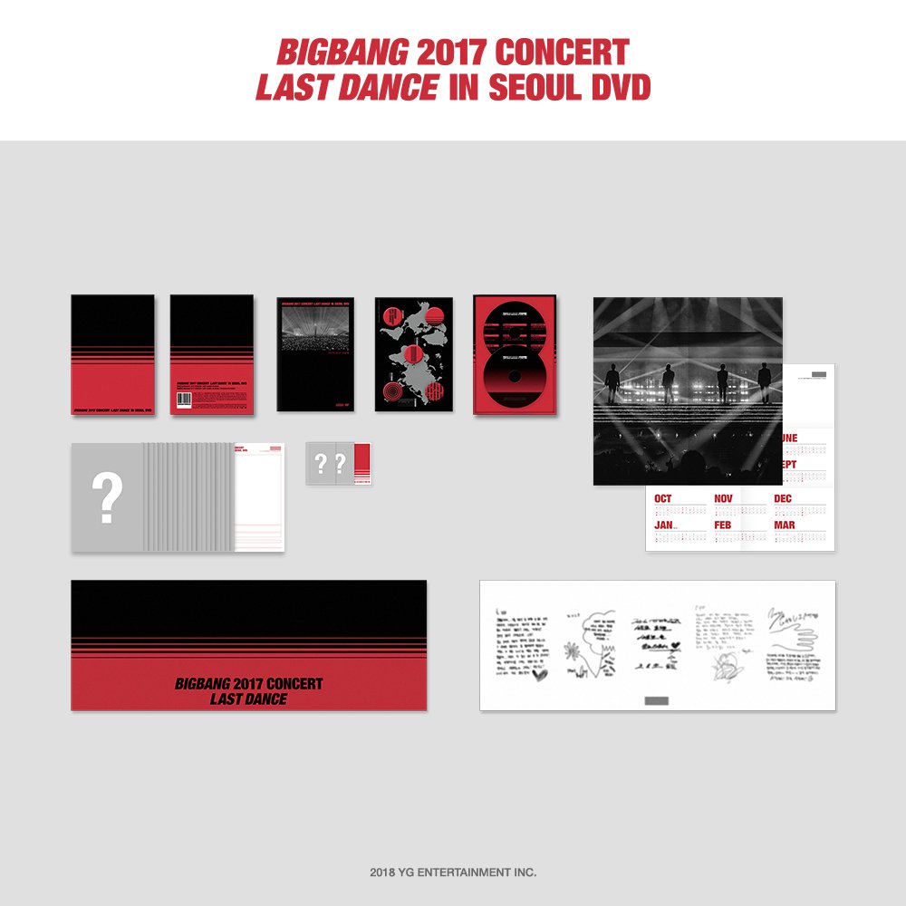 BIGBANG 2017 CONCERT LAST DANCE IN SEOUL DVD/Blu-ray Pre-order