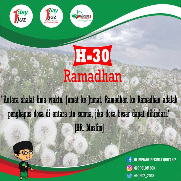 OPQ2_2018's tweet photo. Ikhwahfillah, ingatlah bahwa sebesar apapun dosa yang pernah kita perbuat. Sungguh ampunan Allah itu jauh lebih luas. Percepatlah taubat! bersegeralah menuju kebaikan. Datang dan mendekatlah kepada Allah ❤

#30Hari #MenujuRamadhan #YangDiRindukan 
#OPQLombok https://t.co/7ii6lbLKm3