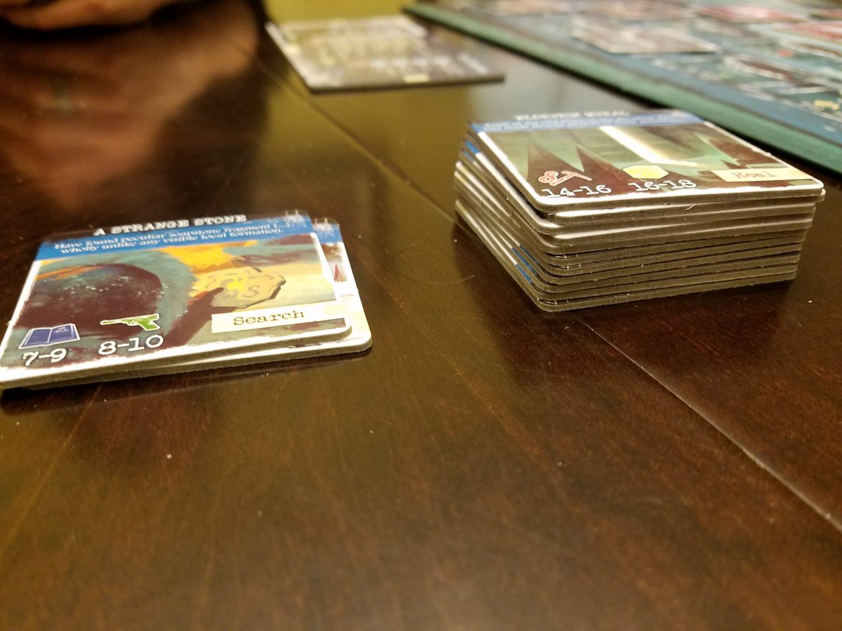 GClubChannel's tweet photo. Next up was Mountains of Madness from @IelloUSA. After meeting @robdaviau, I can see his personality in this game.
I had a vision of him laughing at us as we fall into literal madness.
Look at the stacks of tiles and guess which stack is success vs failure.
#pbjellytime https://t.co/oo81iyFxJL