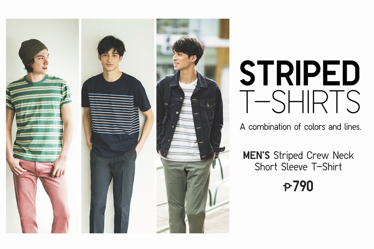 uniqlo mens striped shirt