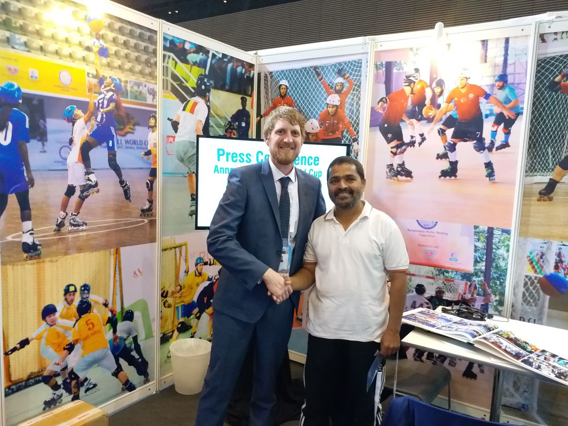 irbf_official's tweet photo. International Roll Ball Federation participated in Sport Accord Convention 2018 @ Bangkok-Thailand #rollballofficial #irbf #sportaccord #2018 #bangkok https://t.co/hCVG3XUWgS
