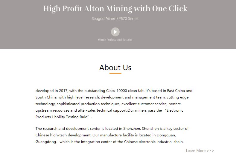 seagodminer's tweet photo. Our website has updated! Check it right now! https://t.co/1ULY9cUyVf
#SeagodMiner #ETH #Mining https://t.co/YMrsH4tikW