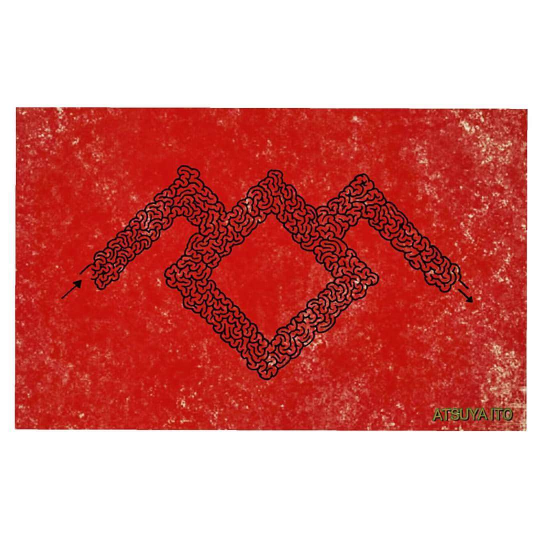 atsuyaito's tweet photo. ちょうど一年前に描いた迷路。🦉🌲🔥

#labyrinth #maze #mazes 
#brainmaze #twinpeaks
#twinpeakssymbol #owlcave
#owlcavesymbol 
#ツインピークス
#迷路 https://t.co/0B0ym842Qh