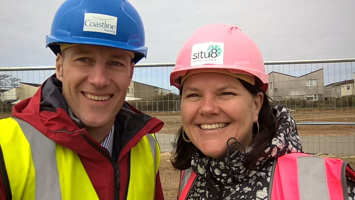 MW_Coastline's tweet photo. Thanks for your work on our project in Helston @Situ8 When the 75 affordable homes are finished it will be worth the wait! https://t.co/aKbUEFgG54