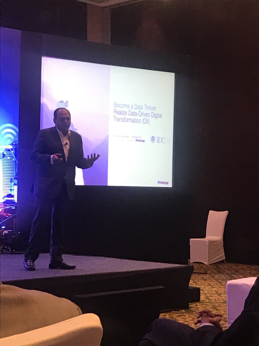 aanandita's tweet image. From #datasurvivor to #datathriver becoming #datadriven has 2X revenue output @deepakvis @NetAppIndia @NetApp @JeanEnglishNC #CIOSummit2018 @ Indo American Chamber of Commerce