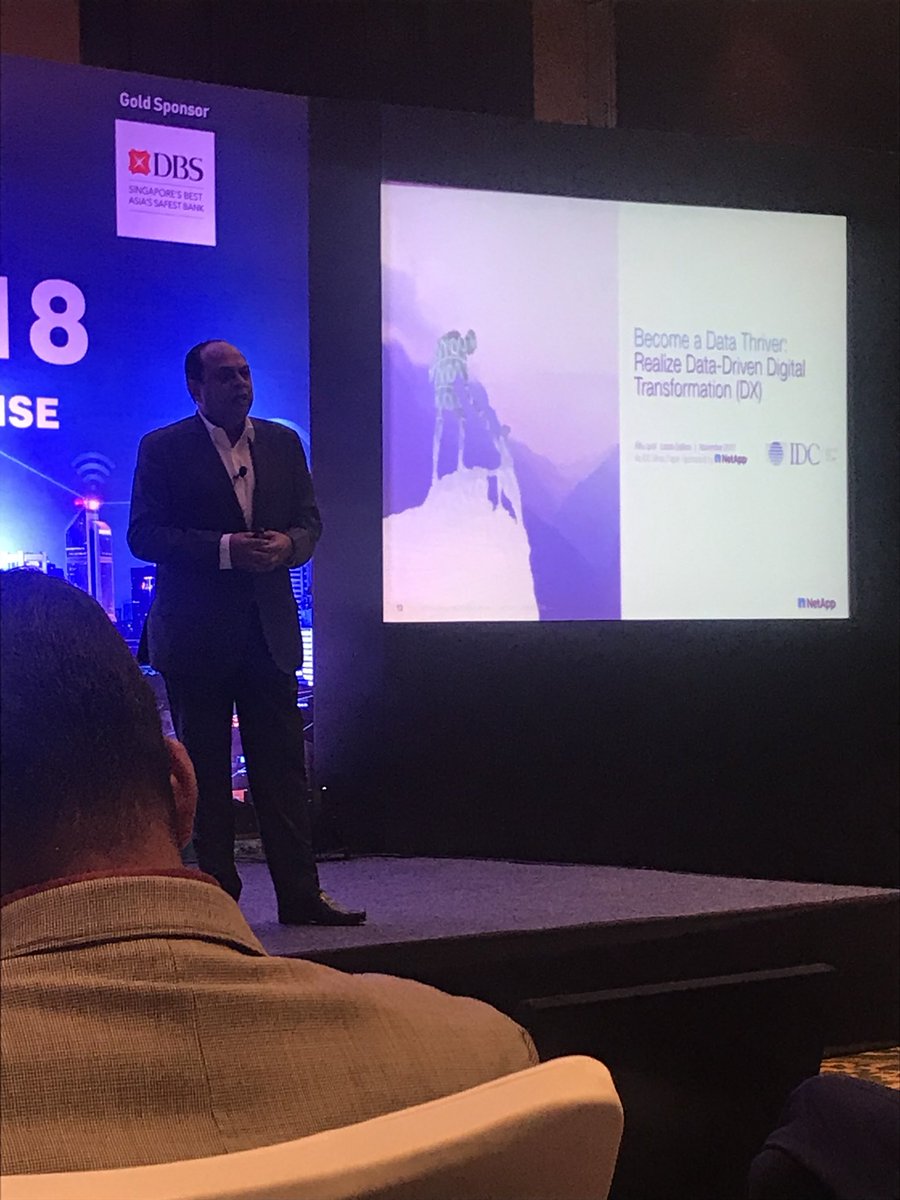 aanandita's tweet image. From #datasurvivor to #datathriver becoming #datadriven has 2X revenue output @deepakvis @NetAppIndia @NetApp @JeanEnglishNC #CIOSummit2018 @ Indo American Chamber of Commerce