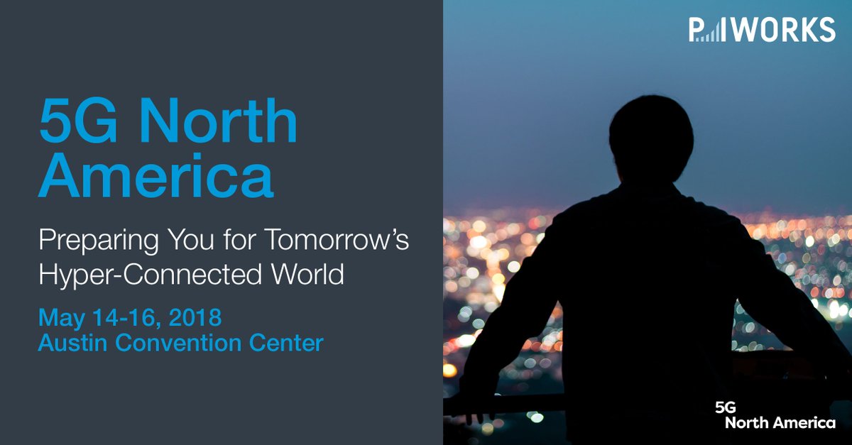 piworks's tweet image. 5G North America - Preparing you for tomorrow’s hyperconnected world!

#piworks is exhibiting at #5GNA on 14-16 May 2018 and hosting a panel discussion: #AI Driven #SON in #5G – Opportunities and Challenges pi.works/2uZDhwN