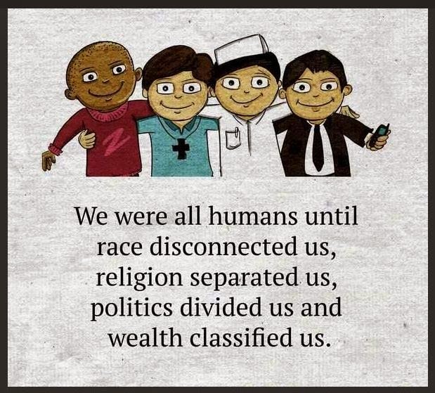 we are all the human race