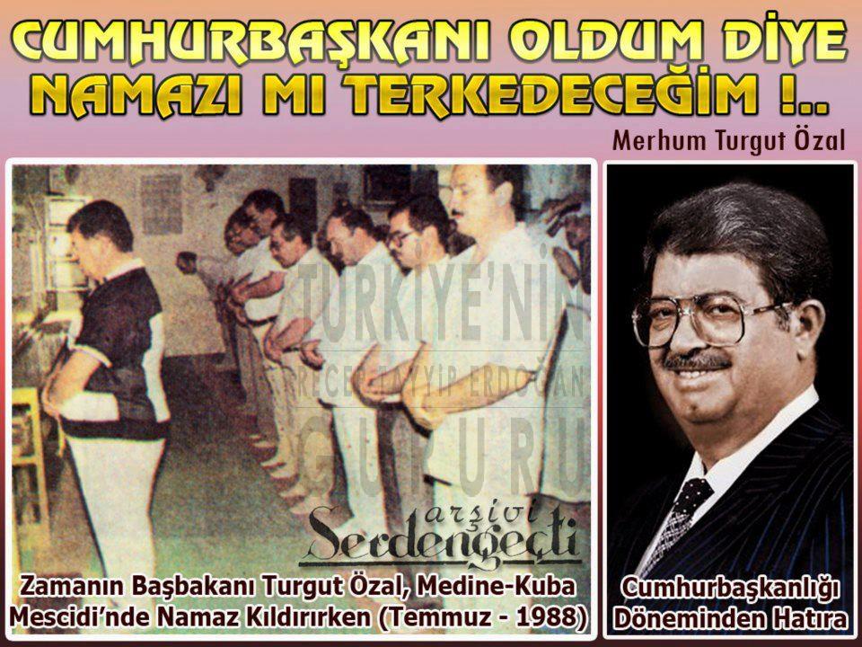 #TurgutÖzal
KALBİ FİKRİ GÜZEL İNSANDI
ÖLDÜKTEN SONRA KIYMETİ ANLAŞILANLARDAN OLDU MAALESEF
HAYALLERİ BÜYÜKTÜ VE BUNLARI GERÇEKLEŞTİREMEDEN ÖLDÜRÜLDÜ
HAYALLERİNİ ŞİMDİ REİS HAYATA GEÇİRİYOR
ALLAH RAHMET EYLESİN