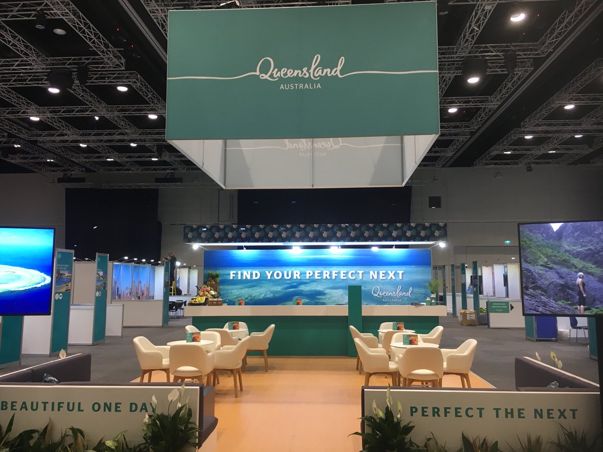 DRTourismAU's tweet photo. Day 2 of another ATE nearly done and dusted... having some great appointments so far on behalf of our clients! #drtourism #ate2018 https://t.co/cFkWm5Xiz4