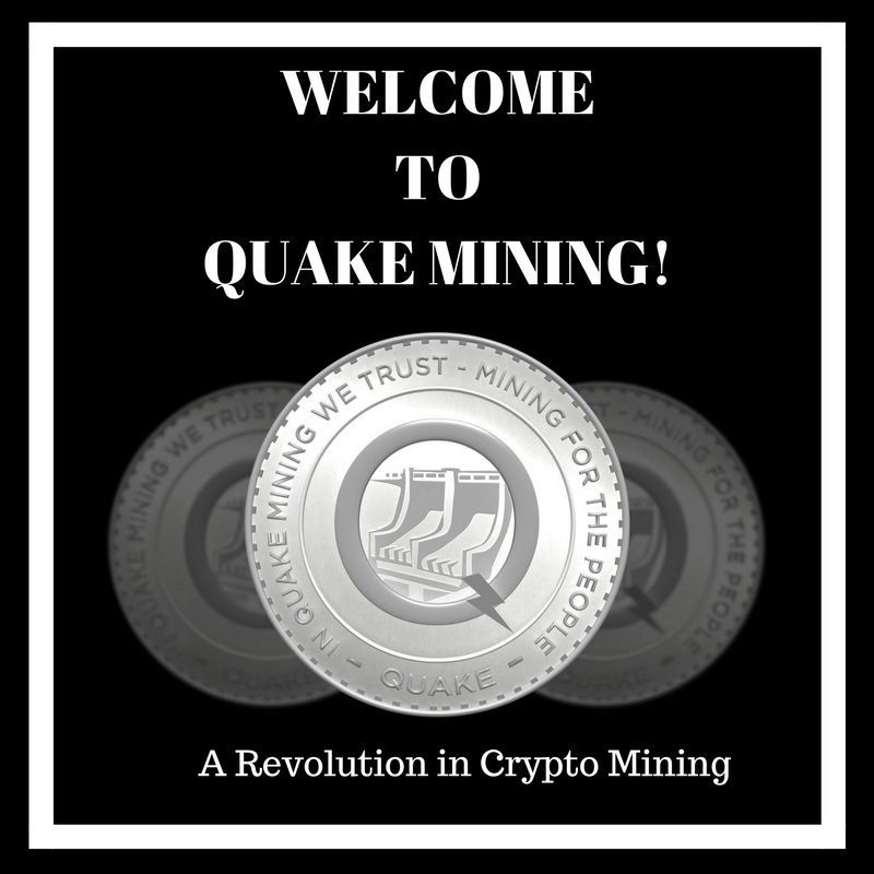 🔥🔥!!Welcome to QUAKE MINING!!🔥🔥
A Revolution in Crypto Mining
Based on the Ethereum ERC20 blockchain💰💰
#newico #token #quakemining #Cryptominig #blockchain