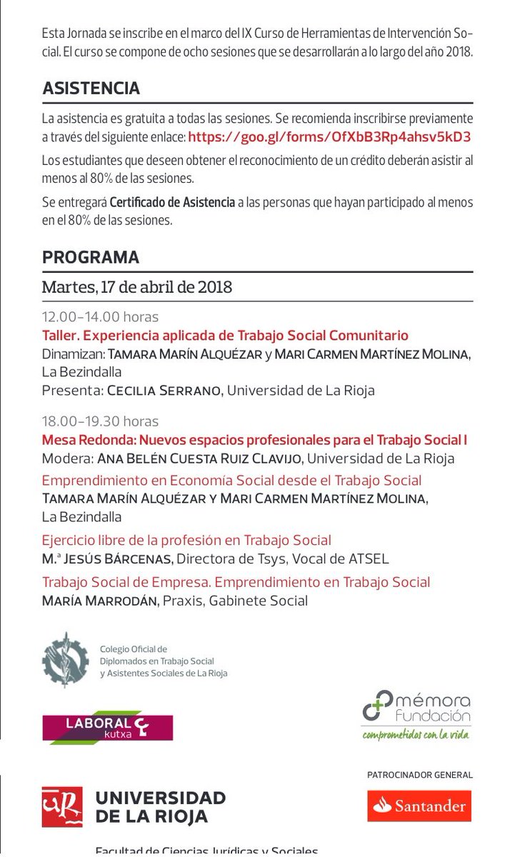 TSUnirioja's tweet photo. Hoy #17abril tienes una cita doble con @TSUnirioja en @unirioja Una a las 12:00 y otra a las 18:00 en #SalaGrados #EdificioQuintiliano @unirioja Si eres @estudiantesUR o @COTSASLaRioja esta cita es perfecta para ti. Nuevos espacios profesionales, nuevas formas de hacer. https://t.co/rjIX1er5xT
