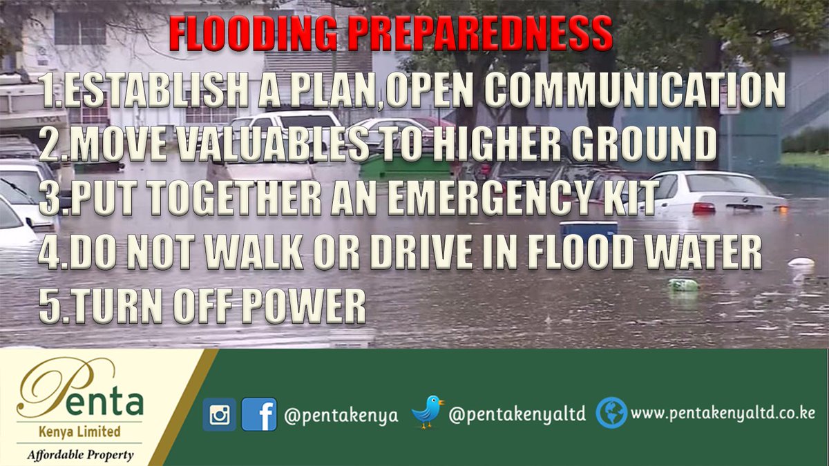 pentakenyaltd's tweet photo. Stay safe during the heavy rains and always #SAFETYCOMESFIRST https://t.co/3oXeNvGiJa