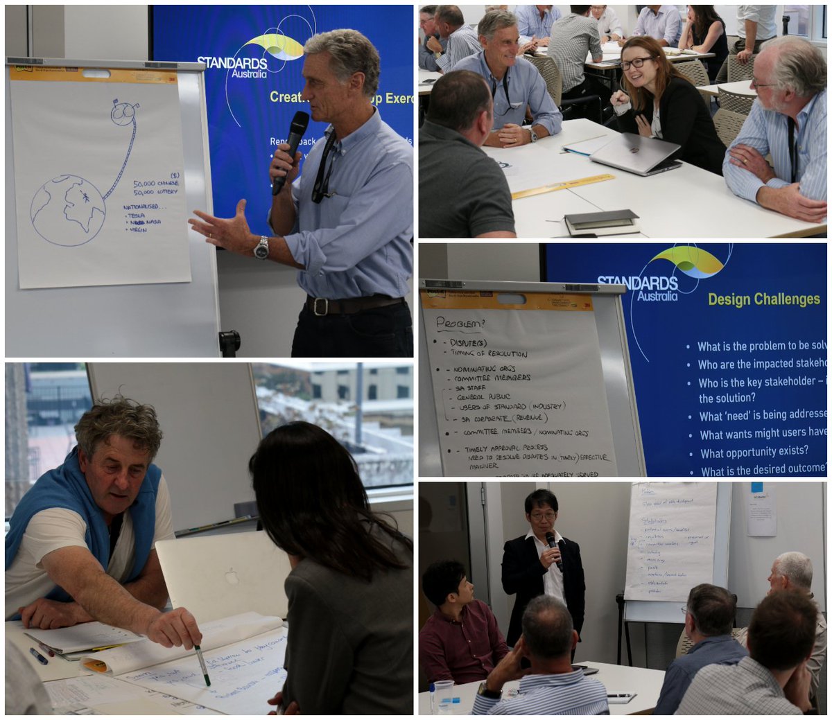 sa_incubator's tweet photo. Fantastic afternoon of #DesignThinking. The winning prototype? A #standards utopia. #HackTheProcess https://t.co/KEmIym0FHD