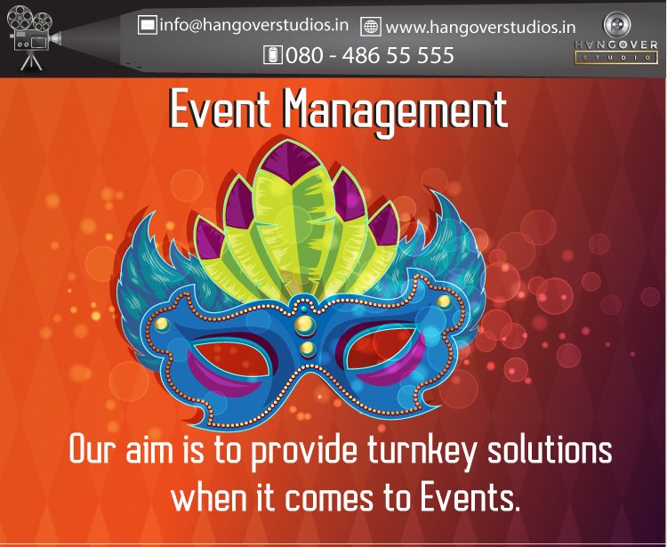 hangoverstudio_'s tweet photo. We at Hangover Studios also aim at making events that are noteworthy. From Production Design, Event Setup, Event Management to Talent Management.
Contact Us Today - 080 486 55 555 | info@hangoverstudios.in | https://t.co/MLM4i8WvKS #hangoverstudios #Eventmanagement https://t.co/f3ps3HzD1I