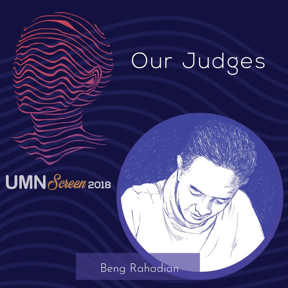 Beng Rahadian
Komikus yang telah berkarya dalam komik Selamat Pagi Urbaz (2002) dan Lotif: Ngetwit (2014). Mas Beng akan menjadi salah satu juri pada lomba storyboard, character design, dan sound design.