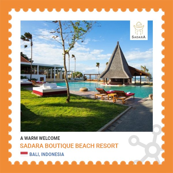 STAAHOnline's tweet photo. A Warm Welcome To Sadara Boutique Beach Resort, Bali, Indonesia.
Learn more about STAAH at https://t.co/0t1OVhEbFU
#staahonline #luxuryresort #hotelpoolside #hospitality #hoteltechnology https://t.co/g64ISsqZbe