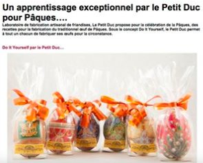 EveSomePR's tweet photo. Le Petit Duc et ses ouefs coquille au chocolat en kit dans Today We Cook
https://t.co/zVtT01elqJ, dans https://t.co/KTZ6aUdzex, dans Dynamic Seniors, dans https://t.co/8Bzz4hO8LI et dans https://t.co/JmNH1rJLJr
#lepetitduc #evesomepr #chocolat #gourmand @LePetitDuc https://t.co/Ct54asovLu