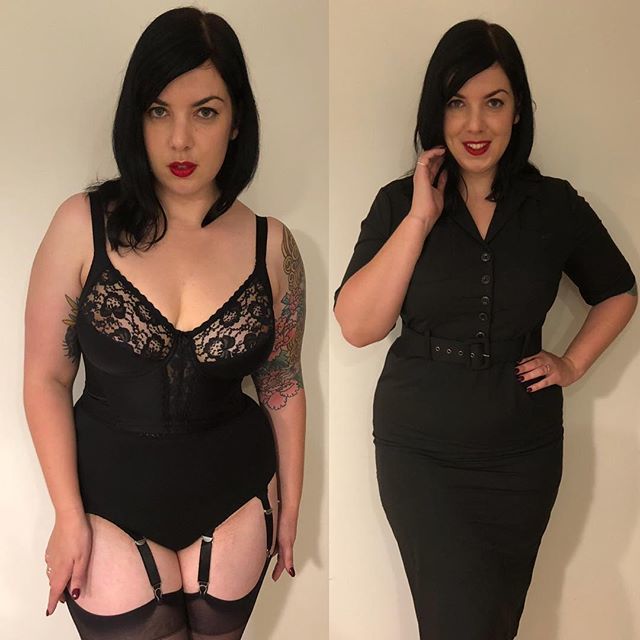 I’d just like to give a shoutout to @collectifclothing for this amazing dress I wore to work today. I knew it was going to be a sh*t day and wanted to feel BANGING. Of course this beautiful bra by @berdita_lingerie, big comfy knickers, my own suspended b… ift.tt/2q7feqK