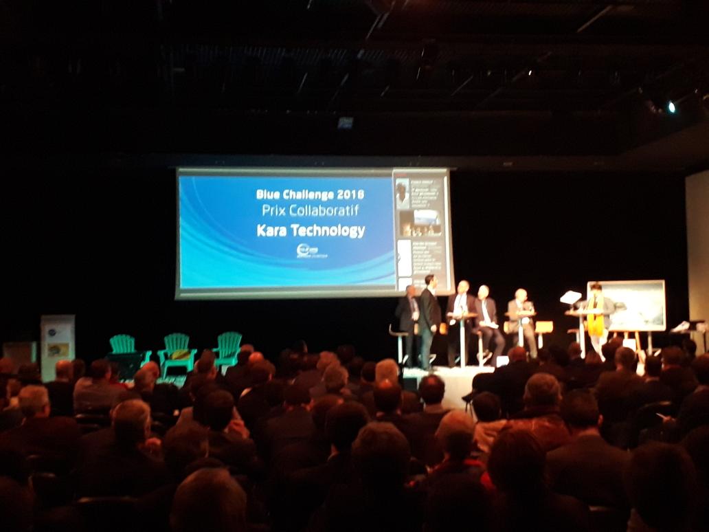 BonnierEmmanuel's tweet photo. Félicitations à @ivainbignonet et @tablekara pour la victoire du Blue Challenge 2018, prix collaboratif du #PMBA2018 https://t.co/oY369oB6uV