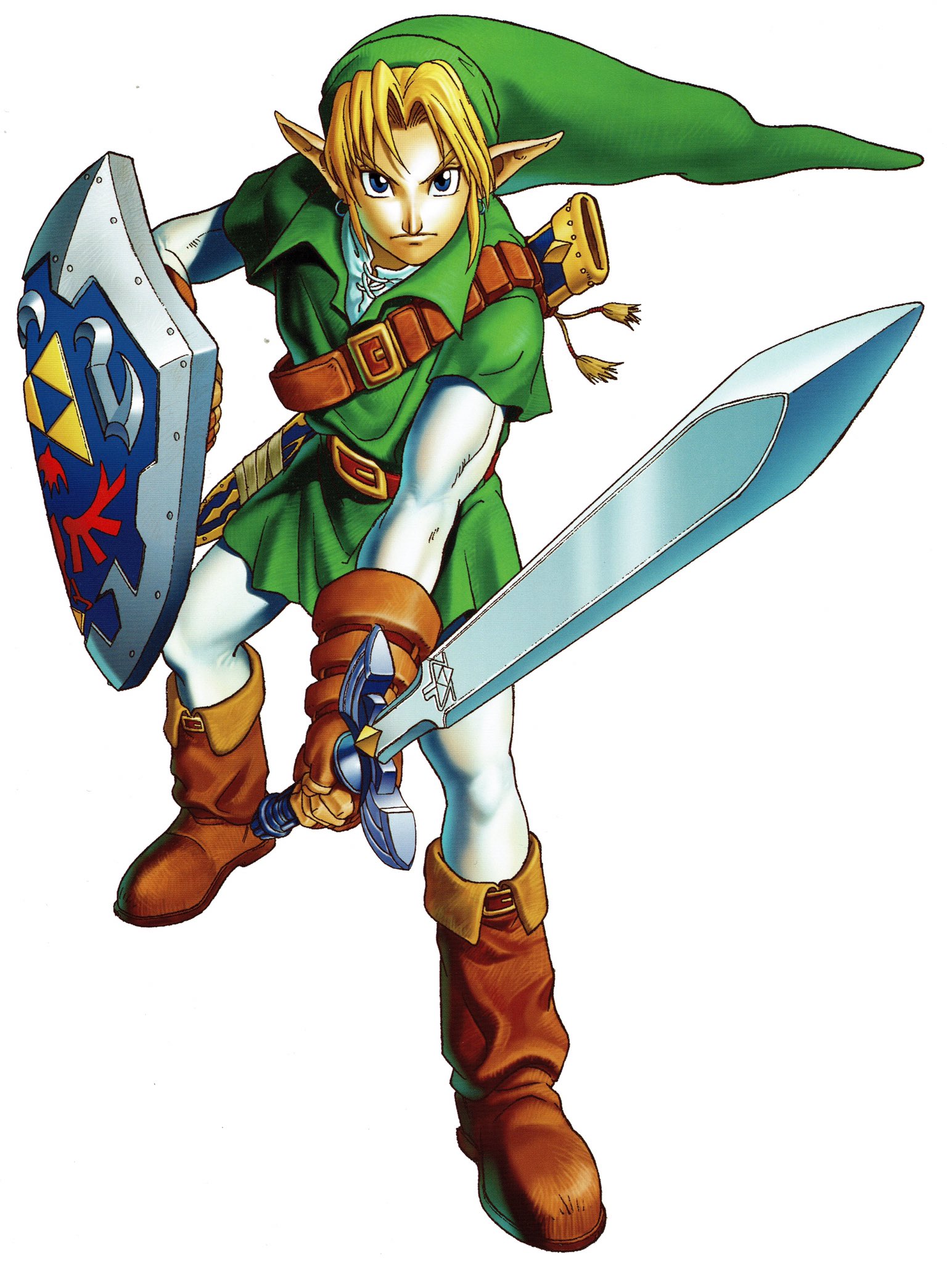 Videogameart Tidbits The Legend Of Zelda Ocarina Of Time Link Promotional Artwork T Co Yx1ae9jsnj Twitter