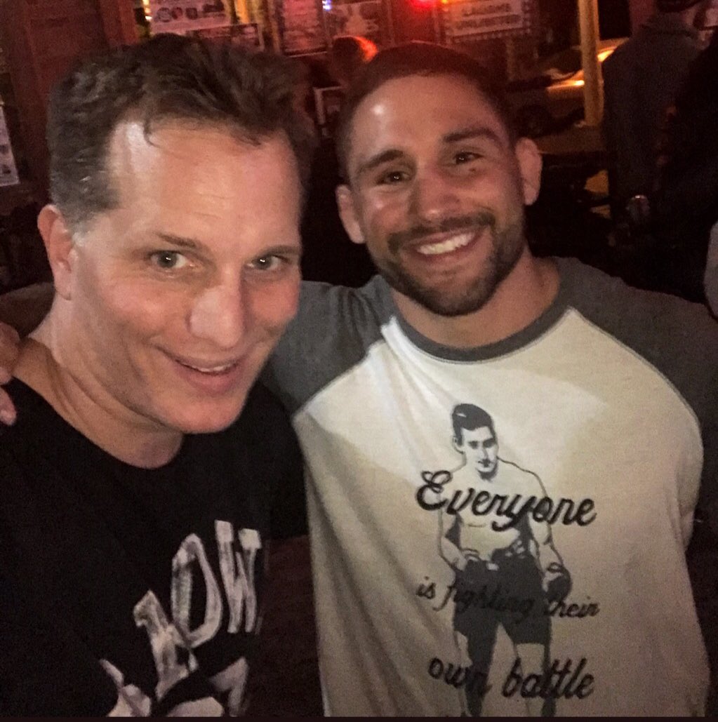 MMARoasted's tweet photo. Loved seeing Team Alpha Male at my show tonight. @ConnieElkins14 and @Adam_Corrigan and @LeslieSmith_GF killed it. Thanks again for the support. #TAM4Life https://t.co/vBTvHG6HRe