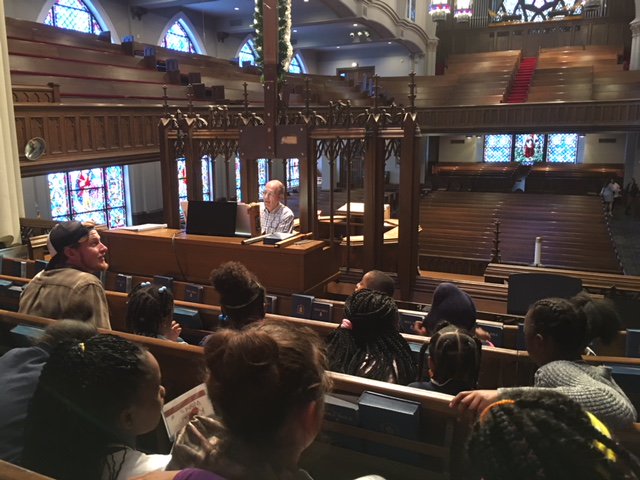 CLOCstem's tweet photo. Inspiring @TulsaSTEM and Faith with @1stchurchtulsa for @TPSTeachLearn students during walk-out.  We LOVE our teachers AND the students they inspire!  Go First Church and @CampLoughridge ! https://t.co/m7YMa4ce5I