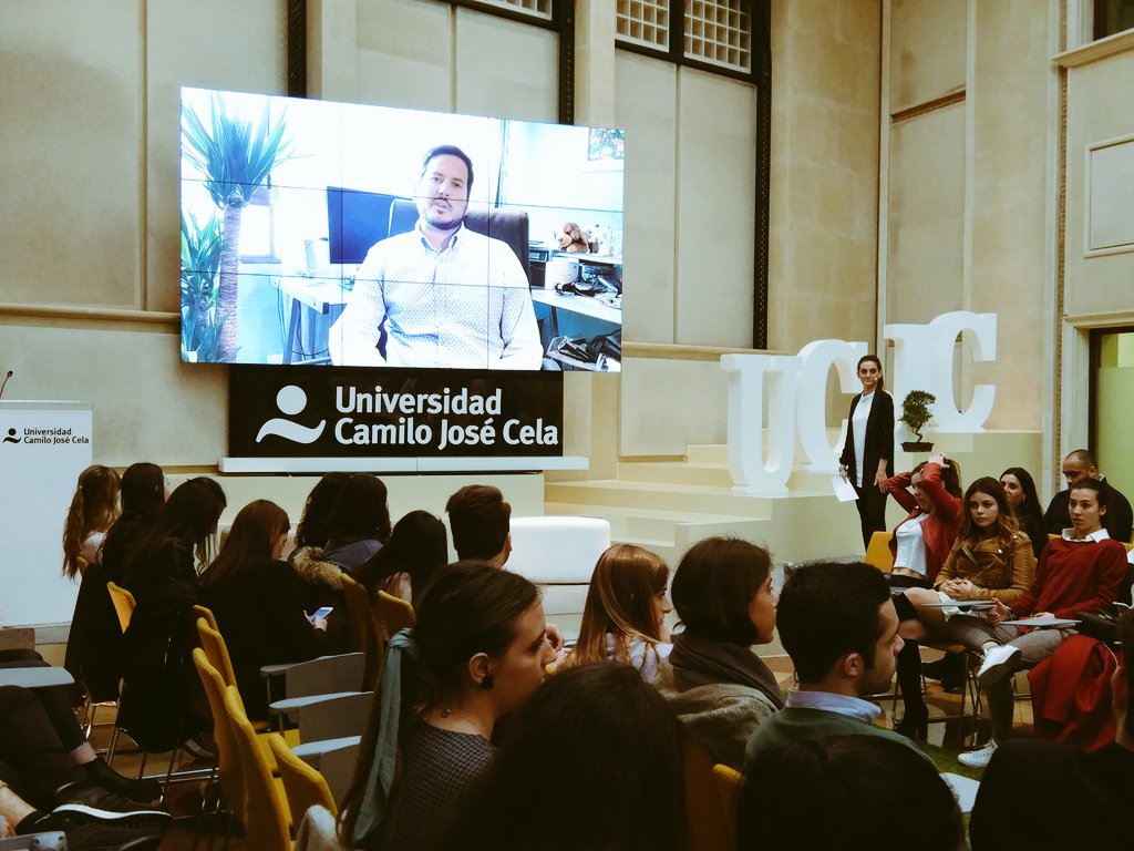 HeyMediaAgency's tweet photo. Abrimos la segunda parte de los #PremiosMilo18 con los testimonios de antiguos alumnos y algunos de los que siguen creciendo con @universidadcjc https://t.co/YdzEOJUvUH