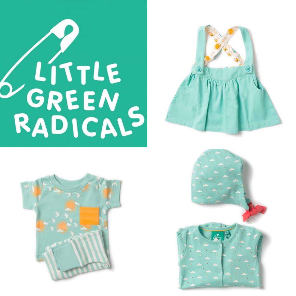 KidzWhere's tweet photo. We decided to get some of the lovely Little Green Radicals clothing for Spring/Summer! Here is a little teaser of what’s on its way! #comingverysoon #organicclothing https://t.co/zvw3wqi2Ir
