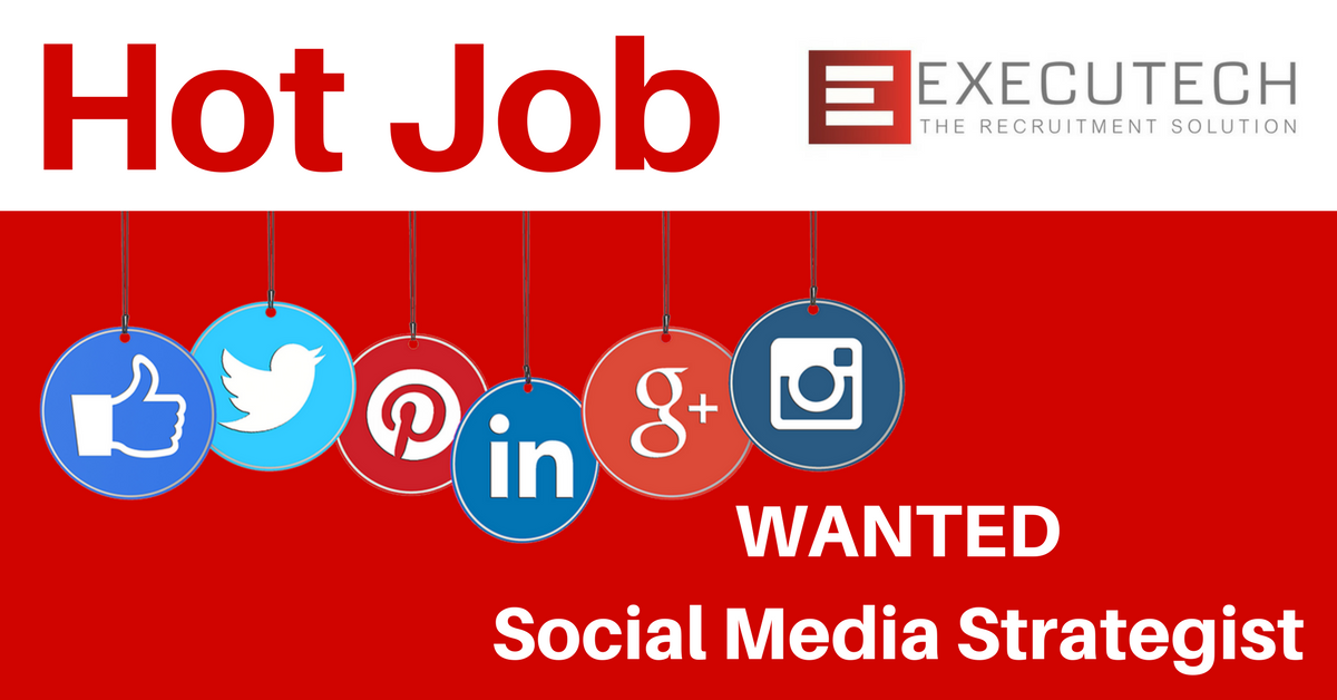 ExecutechZA's tweet photo. [HOT JOB]: #SocialMedia Strategist WANTED

https://t.co/cmkP7ugRsr
#JobSeekersSA #JobAdviceSA  #LuloJobPortal #marketing https://t.co/6yTF0ZoCHg