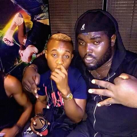 Prince ndk in the building with his producer I feel good thanks