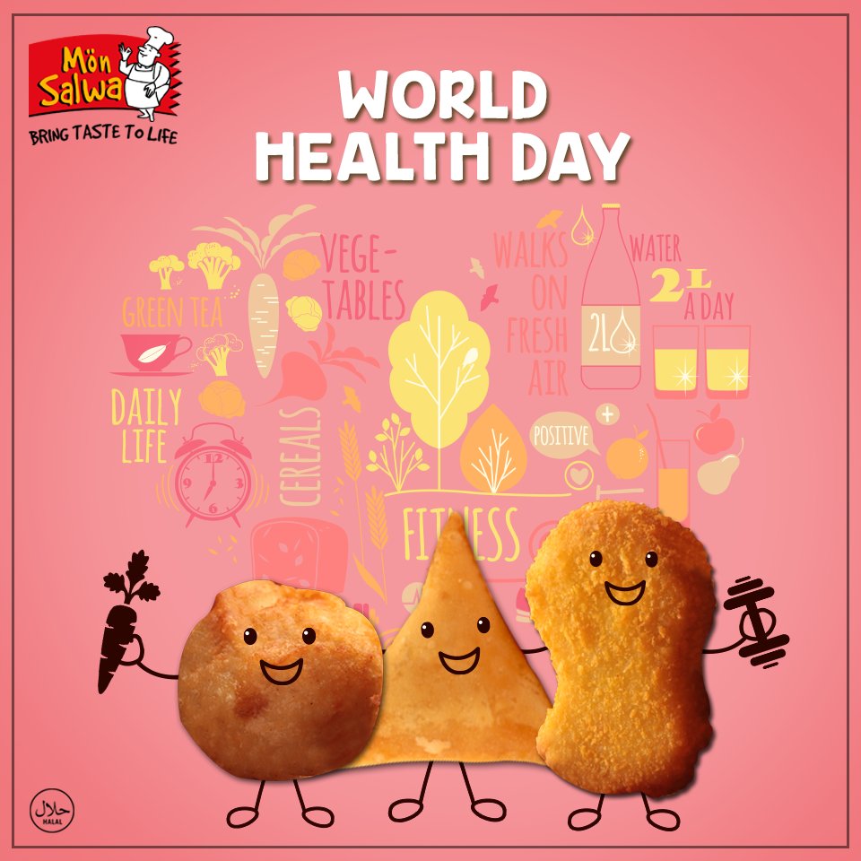 Monsalwafoods's tweet photo. Ensuring the highest standards from the poultry farm to the packaged product, We ensure our products are wholesome and safe.
This World Health Day, let’s vow to take care of our health!
#MonSalwa #BringTasteToLife #WorldHealthDay https://t.co/gr4RWYnxXw