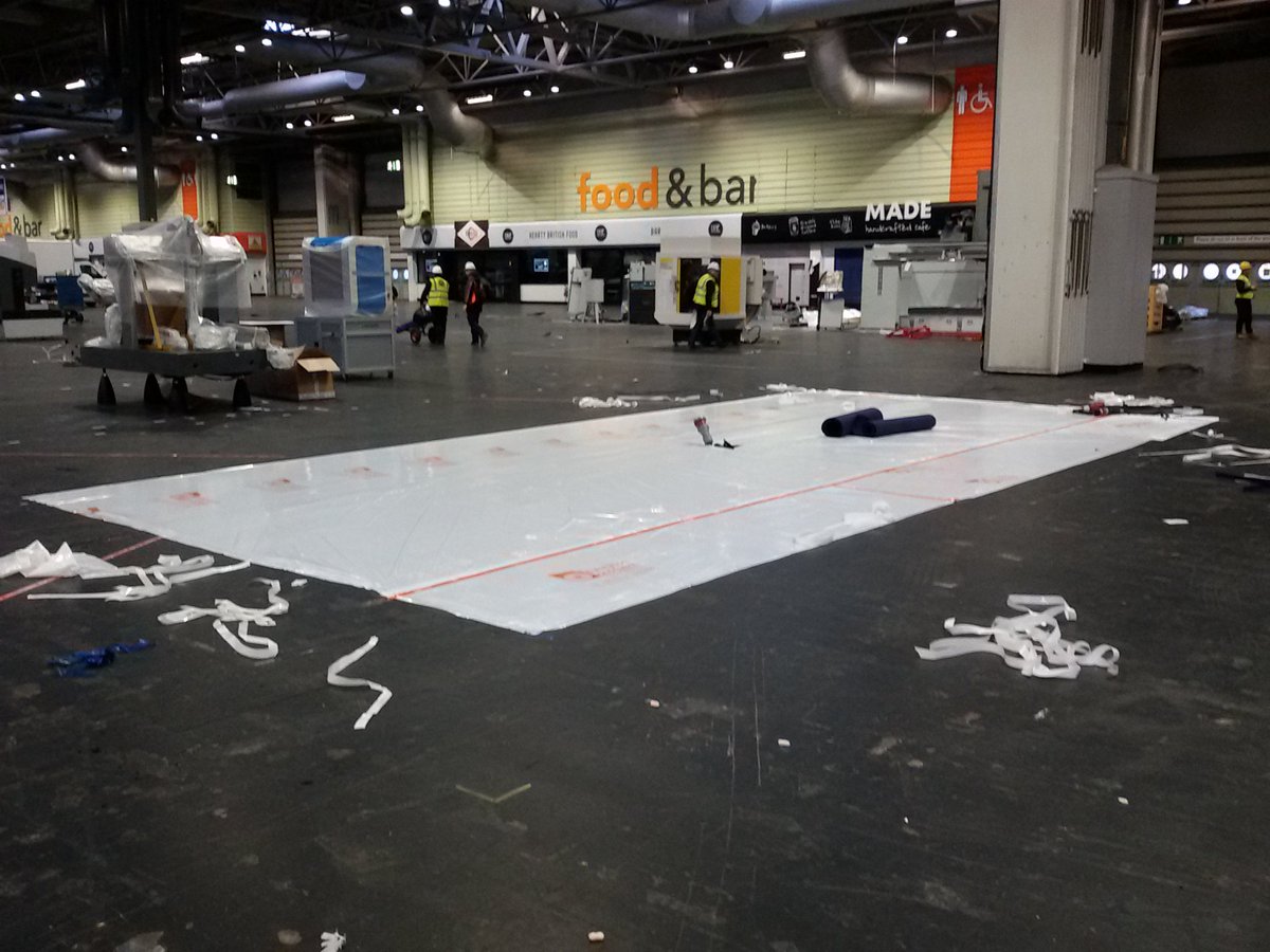 Wickman_Group's tweet photo. And we're off with the @Wickman_Group stand build @MACHexhibition
A way to go yet πbut we'll update you during the day! Not long to go now.
Hope everyone else's builds go well today.
#Multispindles #Manufacturing https://t.co/ZlsZH584Vl