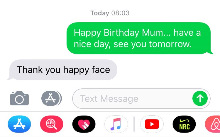 SParker_78's tweet photo. My Mum hasn’t quite got the hang of emojis....#textsfrommum #parenting https://t.co/f2970TIypL
