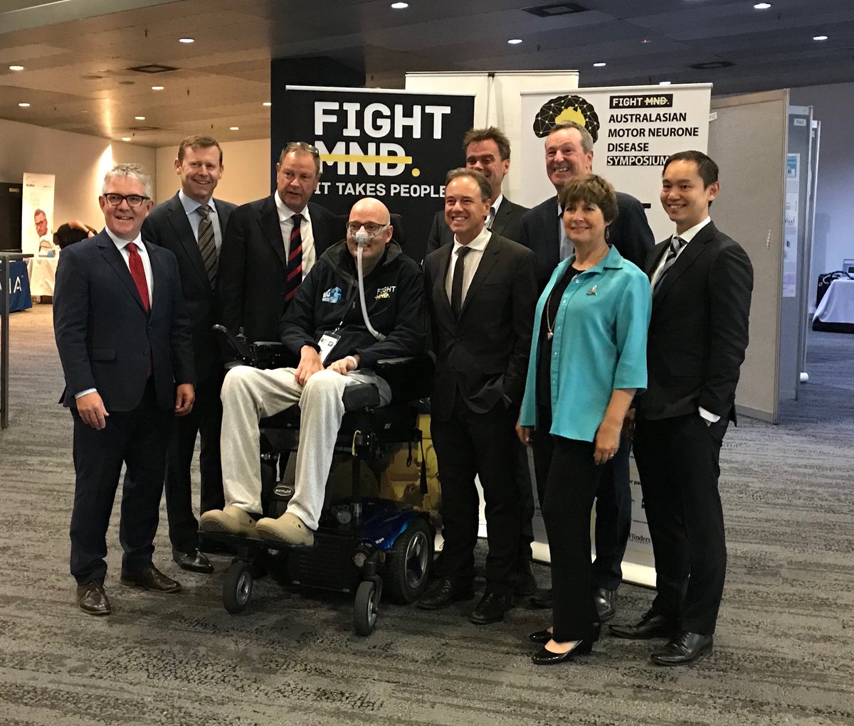 The inaugural <a href="/FightMND/">FightMND</a> <a href="/AUS_MND/">Aus MND Symposium</a> Symposium was an amazing success! The best in research, clinical trials, and care practices on display. Tremendous positive feedback from all delegates, speakers, sponsors, and industry exhibitors. See you all at the next FightMND symposium!