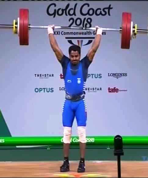 rajendramaurya's tweet photo. Congratulations to Airwarrior Sgt #Gururaja (Weightlifter) for winning Silver Medal on the First day of 21st  Gold Coast #CommonwealthGames , lifting a total weight of 249 Kg in the Men's 56 Kg Weightlifting category.
Read More on: https://t.co/QupMMJ7zt0 https://t.co/LhTpnkkKfl