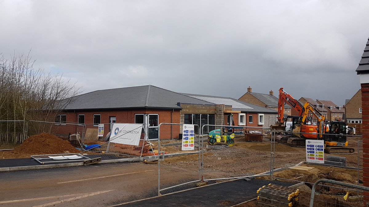 westhart_p's tweet photo. WHP Progress Photos: New @assuraplc health centre in #Brixworth for the Saxon Spires Practice. https://t.co/91vo6wEXIH