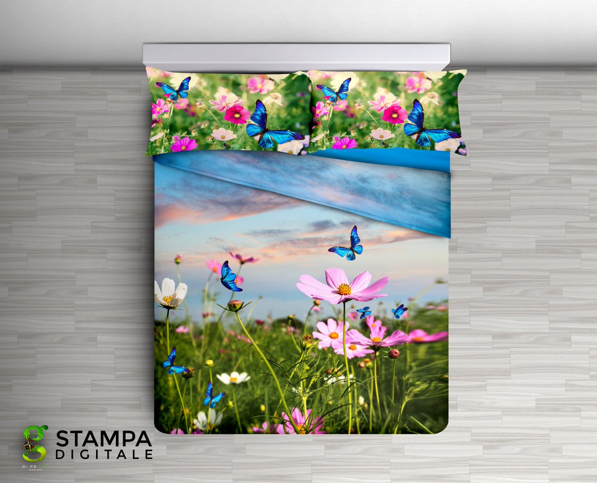 gipetex's tweet photo. Una natura fresca e colorata è la protagonista dei nostri nuovi digitali! #gipetex #digitale #summer #copripiumino @lenzuolocopriletto #natura #colore https://t.co/YsjFF4I4PE