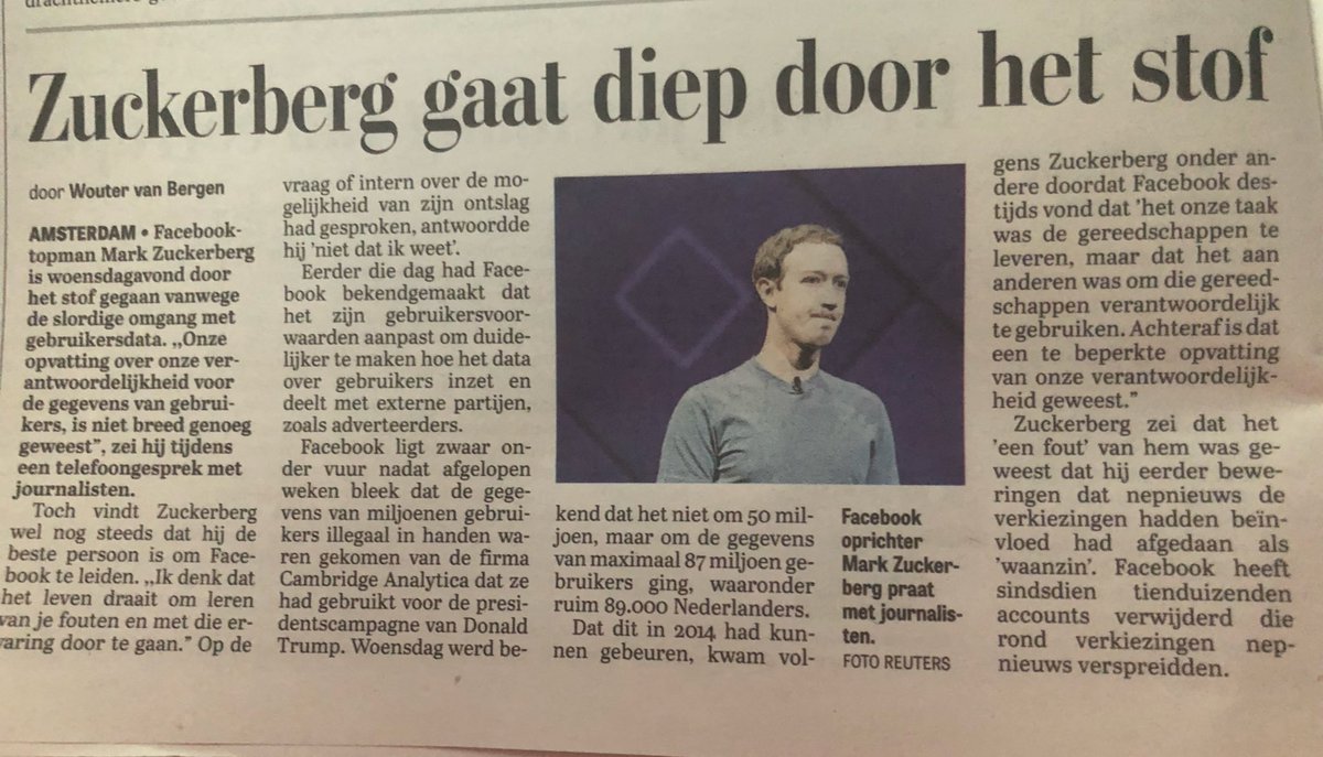 Tip, stop even met je Facebook account te gebruiken om overal in te loggen. #digitaleveiligheid