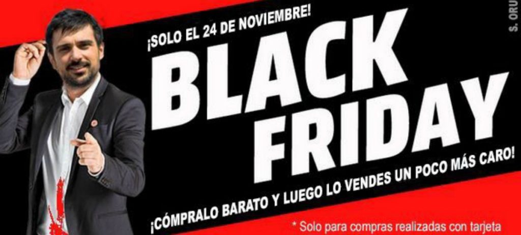 C0PERP0T's tweet photo. @RamonEspinar Mañana es blackfriday? https://t.co/OKIM3oK8Y3