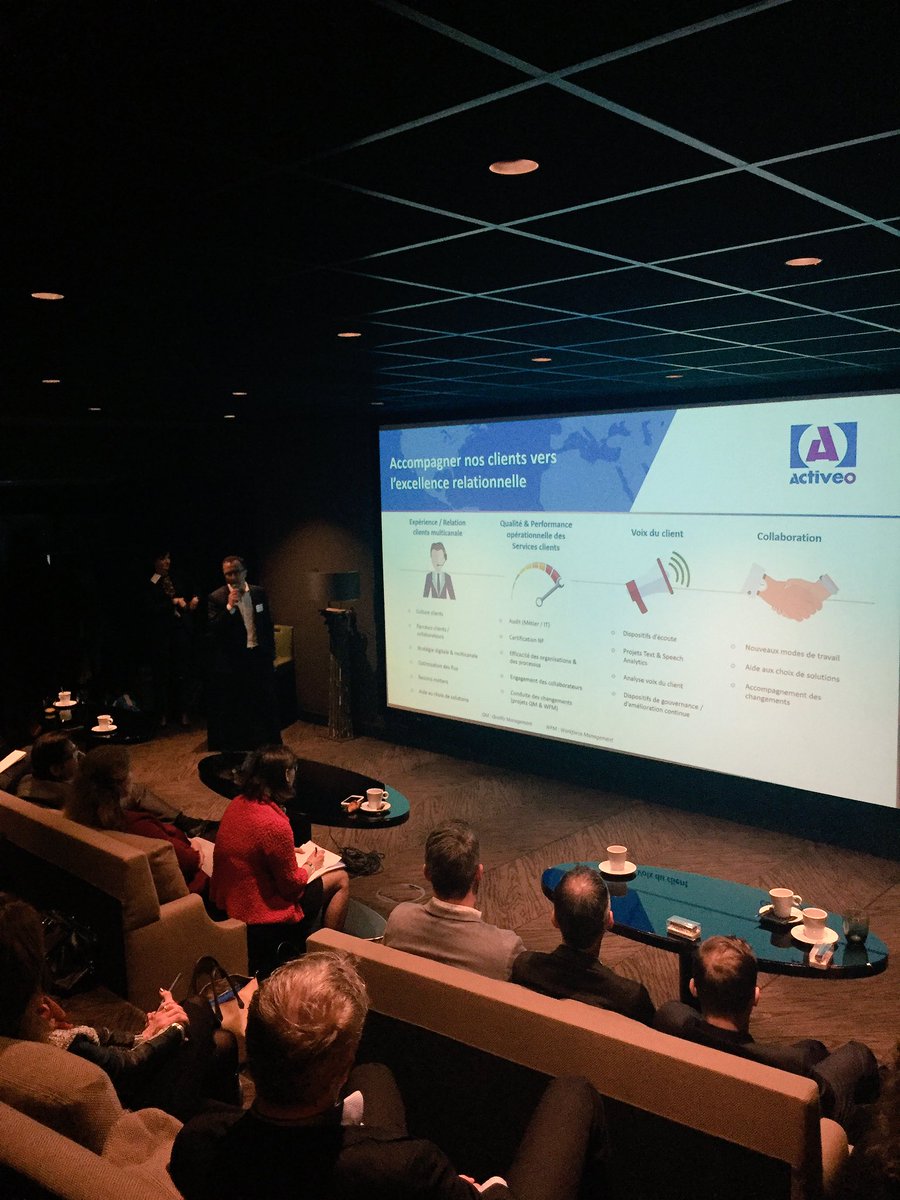 ACTIVEO's tweet photo. En direct : Petit déjeuner @ACTIVEO @VerintFR Engagement Collaborateur &amp; Expérience Client : Comment mettre en place une stratégie WFO gagnante ? #Verint #activeo #ExperienceClient #strategie https://t.co/WlCJdfpMsf