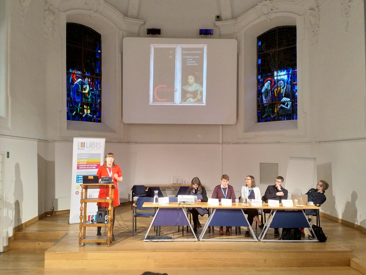 FredTruyen's tweet photo. Data driven Digital Connoisseurship by Jos Beerens and Inez De Prekel to kick-off day 2 of #echic2018 ! @projectcornelia https://t.co/9kTsC6AJ0z