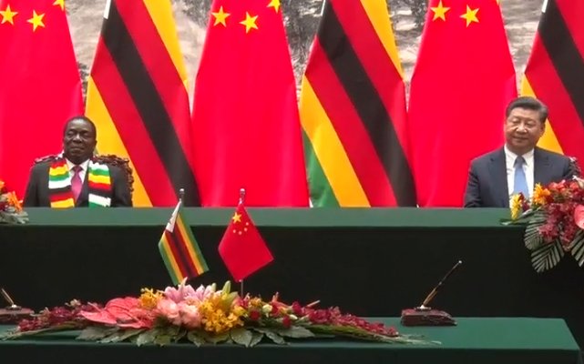 ZBCNewsonline's tweet photo. I like the chemistry between me and Pres Xi: ED https://t.co/6JQPAQN2J1 https://t.co/n1jXf3Qvsf