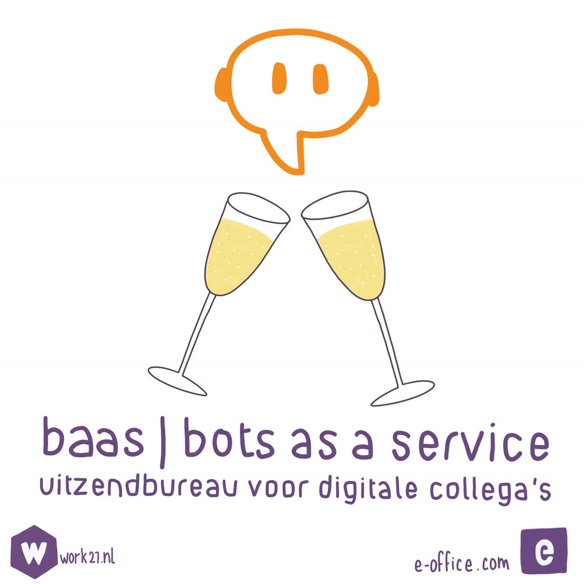 work21's tweet photo. Dinsdag ging BaaS officieel de lucht in! Mooi werk, @e_office_com!
BaaS, Bots as a Service, is een chatbot die je makkelijk kan inzetten in je eigen organisatie. Meer weten over BaaS? https://t.co/wJCkVS4WTy
#chatbots #botsasaservice https://t.co/inD9csmiSg