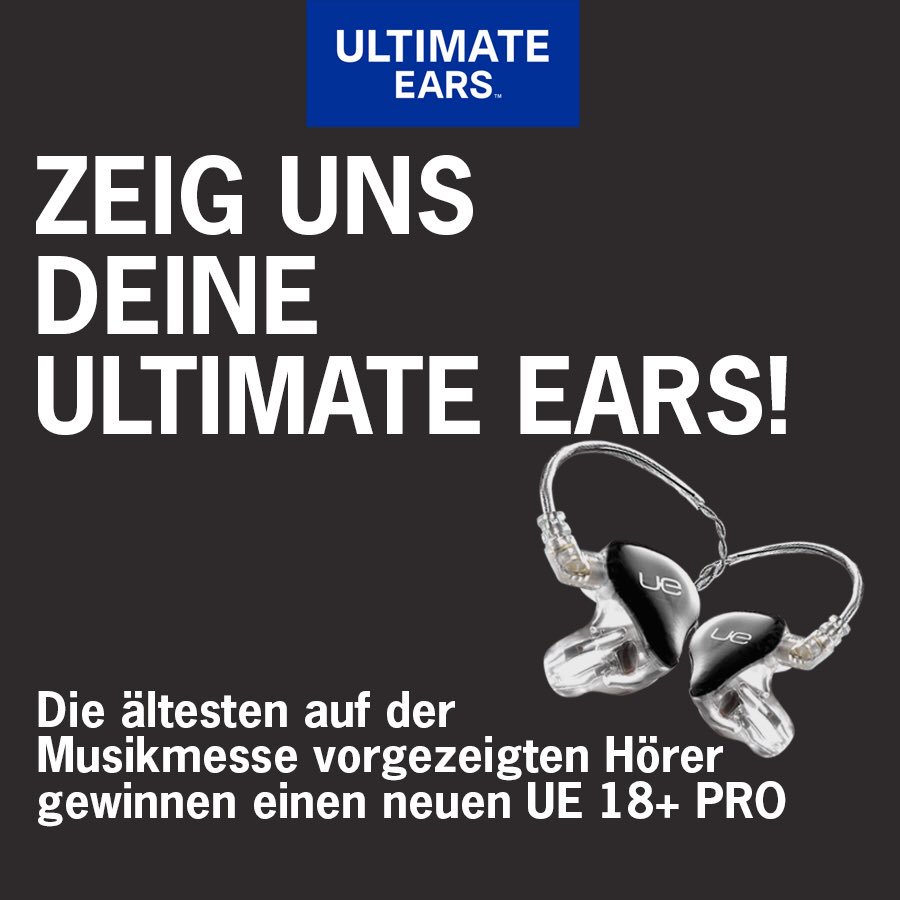 FischerAmps's tweet photo. Bringe deine ältesten UE Hörer mit zur Messe und mit etwas Glück gewinnst du einen nagelneuen UE 18+ PRO

#musikmessse #fischeramps #ultimateears #ultimateearspro #ue #inear #inears #custominears #ciem #earphones #musicians #prolightandsound #soundengineer  #UE18 #iuseue #uepro https://t.co/Dsku0VT9T8