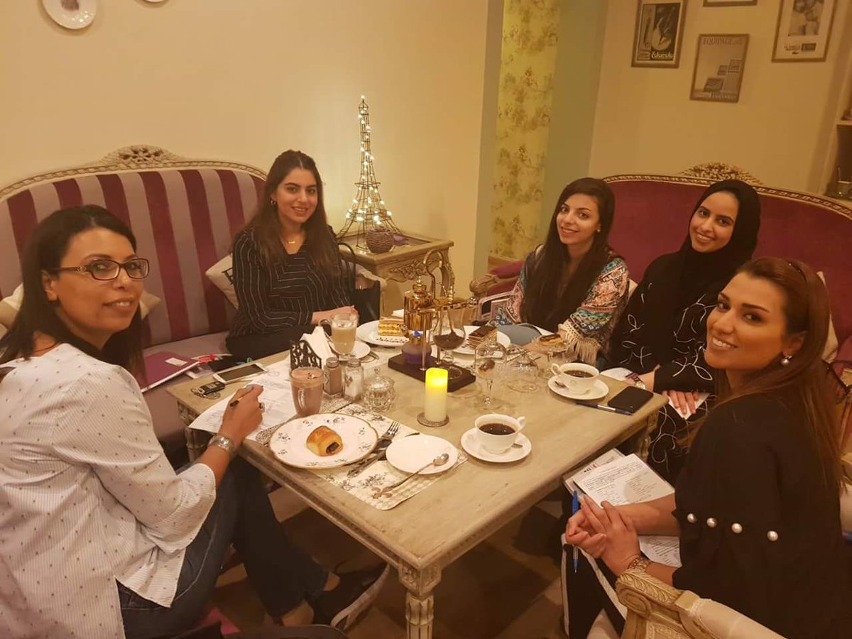 Its fun to learn French in a French café! 
They are learning how to order food in French with Ms. Imane Sadki.