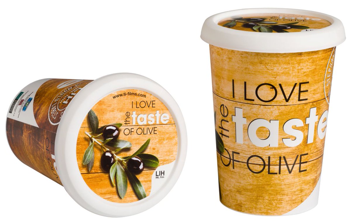 Ti_Films's tweet photo. Our LIH film for in mold labeling has become thinner! A new 50 mic version is available to decorate small size and thin wall containers giving them a glossy post-molding finish. #labelfilms #inmoldlabels #integratedimlsolutions https://t.co/1MwU3c8IHd https://t.co/FuTL62VZfV