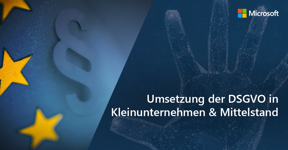 NiklasSowa's tweet photo. Lösungen zur Umsetzung der #Datenschutzgrundverordnung - Neue Termine der DSGVO Donnerstag Webcastserie sind live: https://t.co/hRSaqcQcsf

#DSGVODonnnerstag #DSGVO #GDPR @MicrosoftKMU https://t.co/MsFCOo3DTy