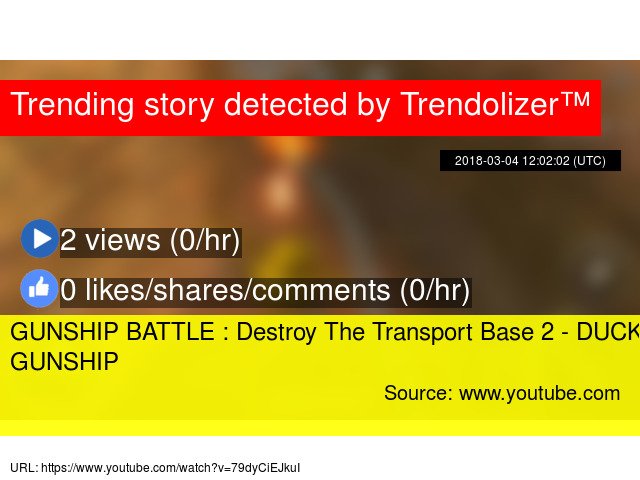 Virtualitizer's tweet image. GUNSHIP BATTLE : Destroy The Transport Base 2 - DUCK GUNSHIP #VTOL #tabletdevices #3Dgraphics #simulation virtualreality.trendolizer.com/2018/04/gunshi…